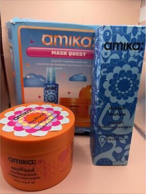 amika mask quest: nourish + hydrate mask set